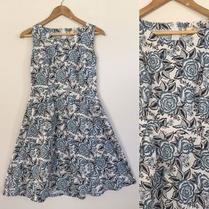 Mata Traders floral cotton dress size small